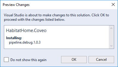 Preview Changes Dialog