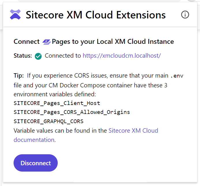 Sitecore XM Cloud Extensions - Connected